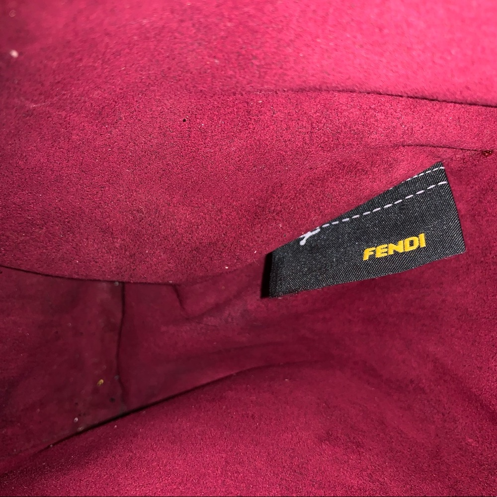 💯 Authentic Fendi 2jours Saffiani Large 2-Way Bag - Picture 14 of 17